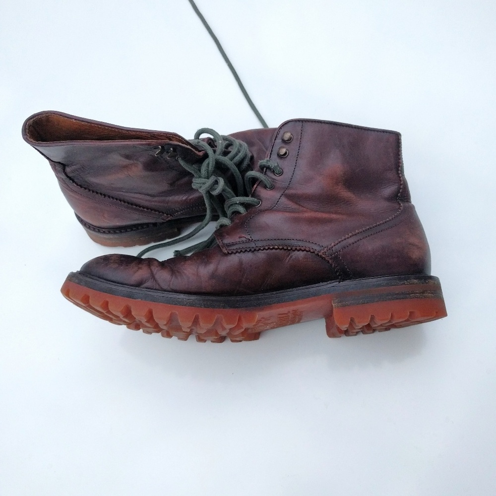 Brown leather vintage Barney's/ St. Moritz boots